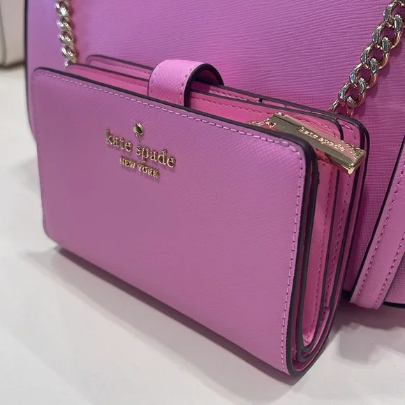 Kate Spade Madison Medium Bifold Wallet
Surf Pink
NWT - Picture 2 of 16